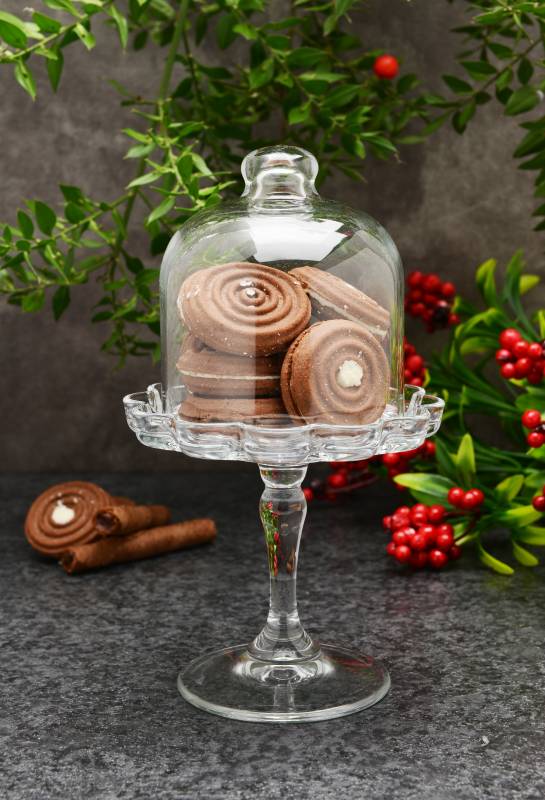 P.BAHÇE MINI PATISSERIE KAPAKLI VE AYAKLI SERVİS