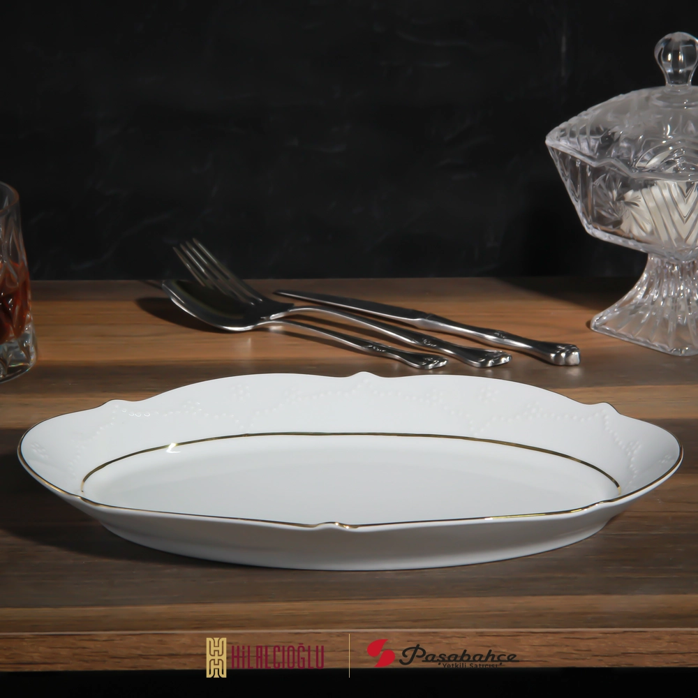 PORLAND ALTINYALDIZ 2F KAYIK TABAK 25 CM
