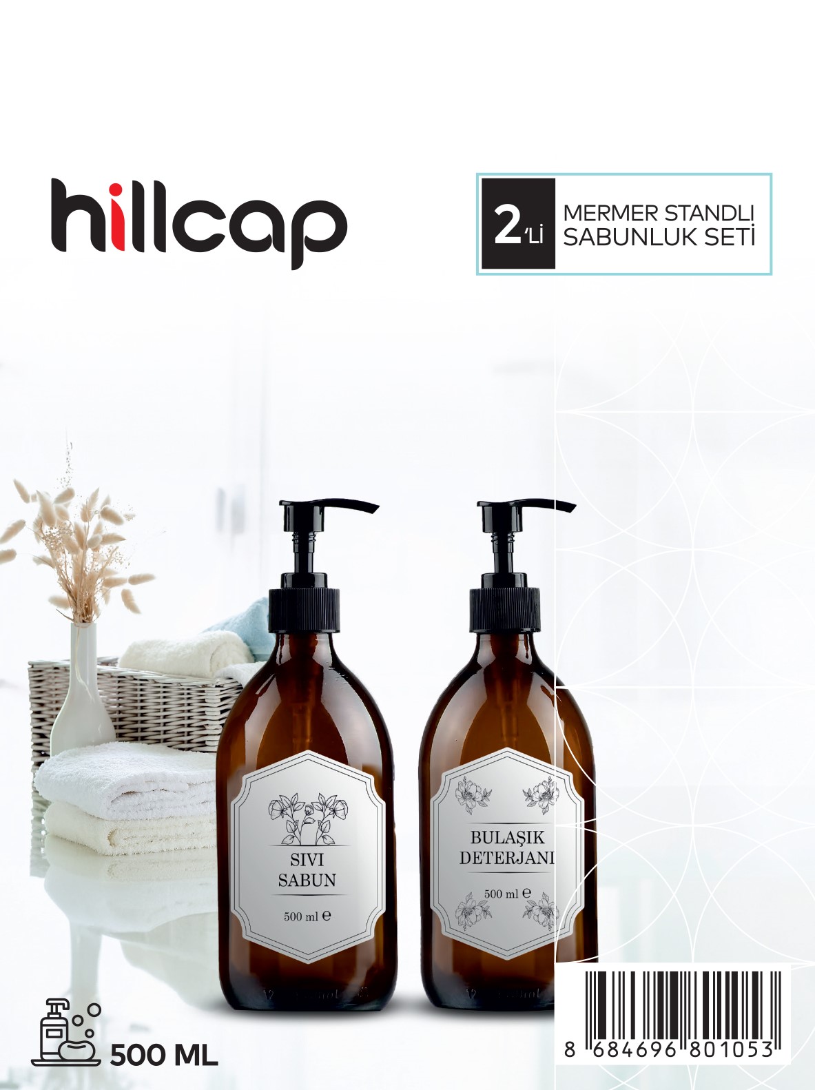 HİLLCAP SIVI SABUNLUK SETİ